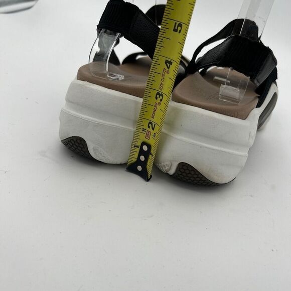 Mark Mason by Skechers Sandals Women's Size 10 Neo Block Black Leather Sandals - Picture 7 of 9